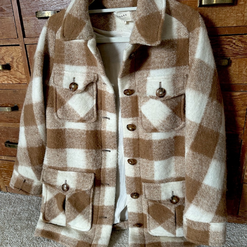Sezane Joe Coat/Wool Jacket, Size 34
